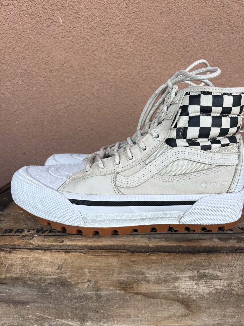Vans SK8 Hi Gore-Tex MTE 3 Checkerboard Sneakers